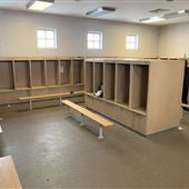 Laney High School Locker Room