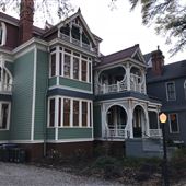 Street w/ Victorian Style Homes
